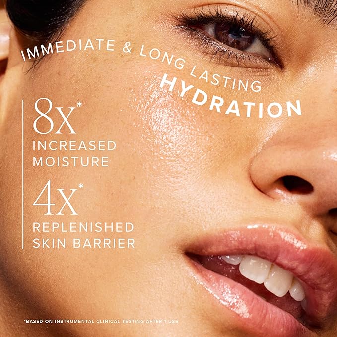 Farmacy Ceramide Face Moisturizer - Honey Halo Ultra Hydrating Facial Moisturizer with Buckwheat Honey + Ceramides - Helps Restore Barrier + Replenish Dryness - Plumping Skin Care for Dry Skin (15ml)