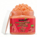 Cranberry Lime Mojito Sugar Scrub - Exfoliating & Hydrating Body Scrub With Antixoidants & Vitamin C To Help Soften & Smooth for Glowing Skin, Body Care Exfoliator & Cleanser, 21 oz