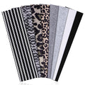 8 Pack Headbands for Women Non Slip - Stylish Sports Hair Bands for Women's Hair - Soft Cotton Cloth Stretchy Headbands for Women for Yoga, Outdoor Exercise Running