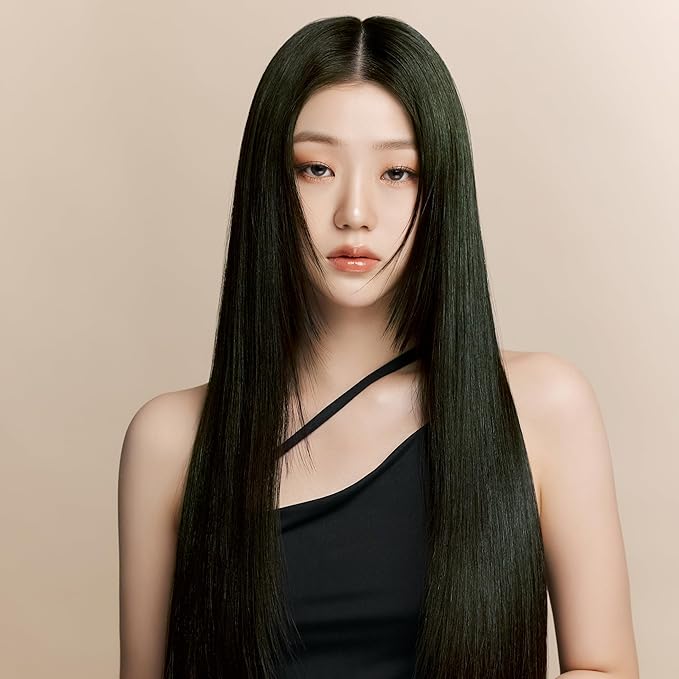 eZn Pudding Hair Dye for Sensitive Scalps – (Dark Ash) | No-Drip, Ammonia-Free, Long-Lasting Semi-Permanent Hair Color with Keratin for Gentle Gray Coverage at Home