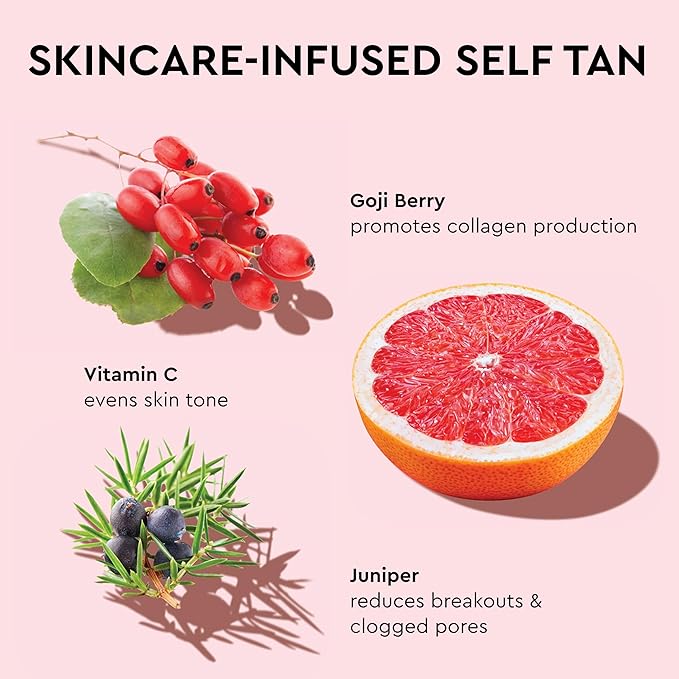 Tanologist Medium Self Tan Water, Clear Self Tanning Water, Streak-Free Tanning Mist, Natural Bronze, No Fake Tan Smell, Long Lasting, Clean Ingredients, 6.76 fl. oz/200 ml Bottle