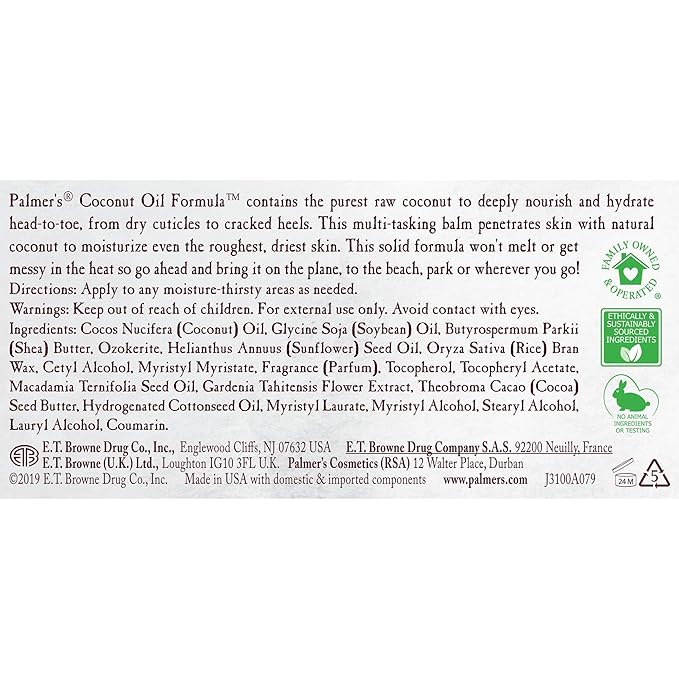 Palmer's Coconut Oil Formula Body Balm, 3.5 Ounces