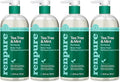 RENPURE Tea Tree & Mint Body Wash - Cleanses, Invigorates & Refreshes Skin Without Over-Drying - For All Skin Types - Tea Tree Leaf Oil, Spearmint Leaf Oil - 24 Fl Oz each,2 Count (Pack of 2)