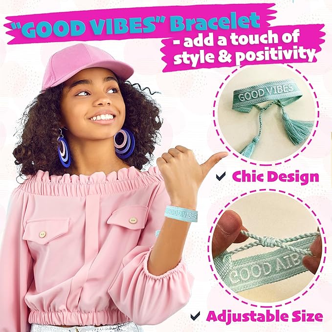 First Period kit for Girls | 22 PC Period Packs for Young Girls First Time | First Period Gift for Teen Girls with Sanitary Pad Storage Bag, Wipes, Bracelet, Eye Mask, Socks and More(Mint)