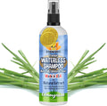 Bodhi Dog Waterless Shampoo for Dogs & Cats - Natural Dry Shampoo, Neutralizes Odor, No Rinse Needed, Safe for All Breeds - Made in USA - Lemongrass Scent (8 Fl Oz)