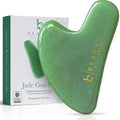 Beauty by Earth Jade Gua Sha Facial Tools - Face Sculpting & Massager Tool for Lymphatic Drainage & Jawline Sculpting, Guasha Tool for Face, Eye Depuffer Skin Care Tools