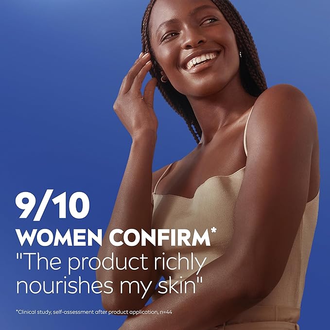 NIVEA Essentially Enriched Body Lotion for Very Dry Skin with Hyaluronic Acid,Almond Oil and Deep Nourishing Serum,72-Hour Body Moisturizer,16.9 Fl Oz Pump Bottle,(Pack of 4)