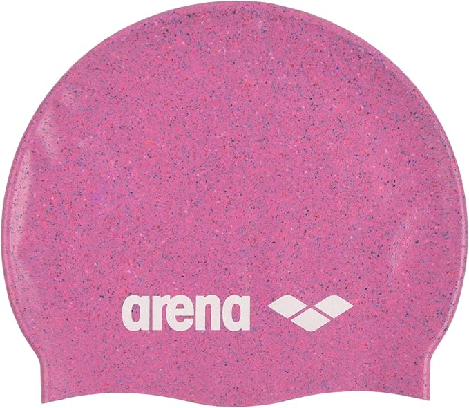 Arena Classic Unisex Soft Silicone Swim Cap for Women and Men, Intensive Training Comfortable Non-Slip Long Hair Swimming Hat