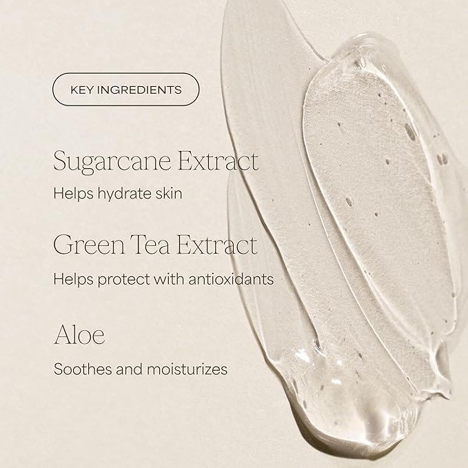 RAW SUGAR Green Tea Aloe Soother Gentle & Hydrating Body Wash, 20 Fl Oz (Pack of 1), Gentle & Soothing Bath & Shower Gel, Sensitive Skin-Friendly, Vegan, Formulated without SLS/SLES & Parabens