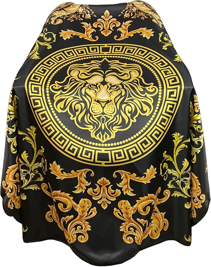 Barber Capes for Men Hair Cutting Salon Capes with Snaps Hairdresser Gown Stylist Cape- 63”× 56”