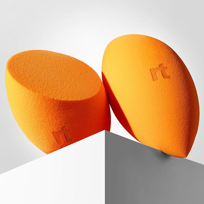 Real Techniques Miracle Complexion Beauty Sponge Makeup Blender, Set of 4