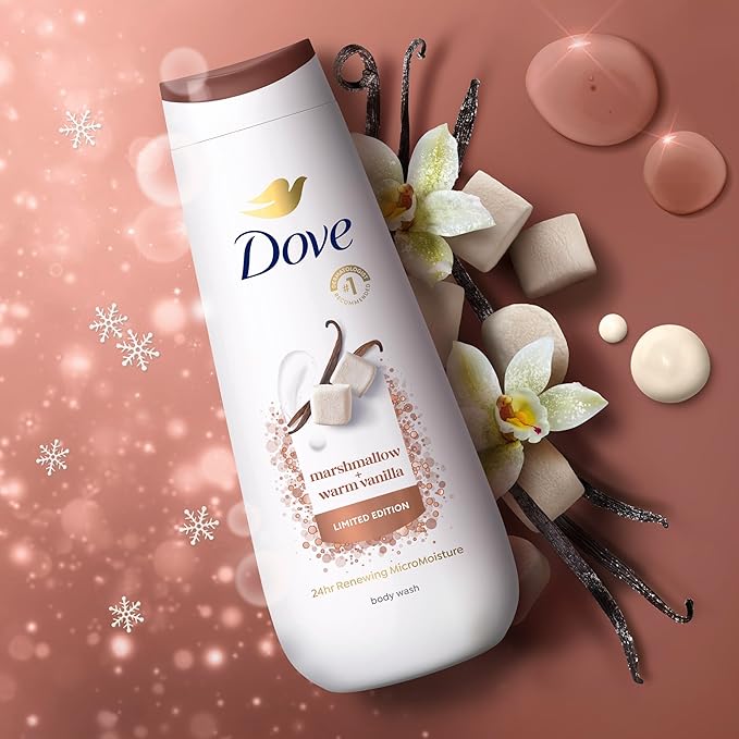Dove Body Wash 3 Count Mixed Pack for Renewed, Healthy-Looking Skin Gentle Skin Cleanser with 24hr Renewing MicroMoisture