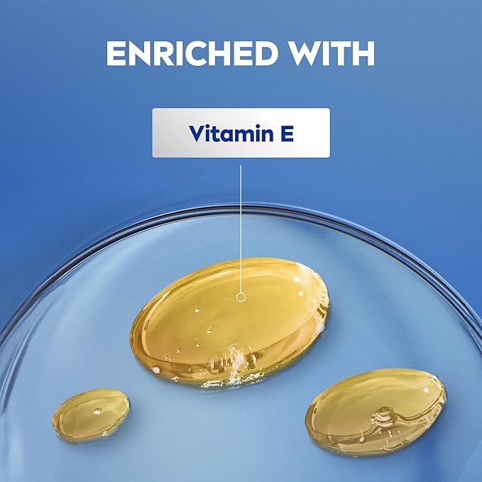 NIVEA Original Moisture Body Lotion with Vitamin E, 48-Hour Body Moisturizer for Normal to Dry Skin, 16.9 Fl Oz Pump Bottle