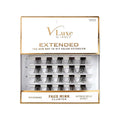 i•ENVY DIY Eyelash Extension 3D Extended - Featherlight Synthetic Reusable Artificial Eyelashes Multipack Lash Clusters