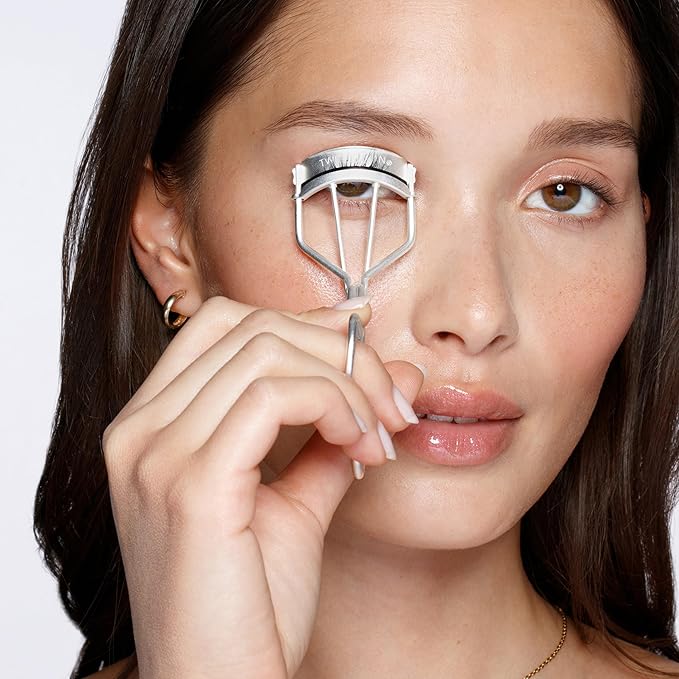Tweezerman Curl 60 Lash Curler, Eyelash Curler for Round Shaped Eyes