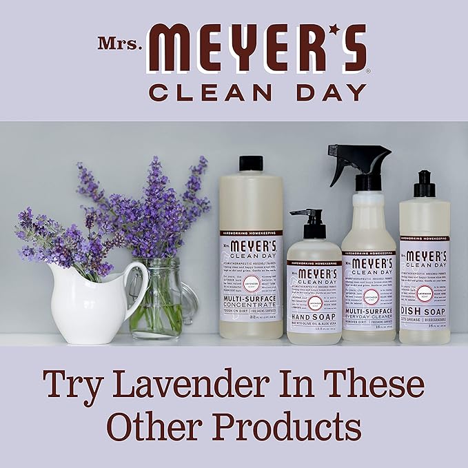Mrs. MEYER'S CLEAN DAY Body Wash, Lavender 16 Fl Oz (Pack of 3)