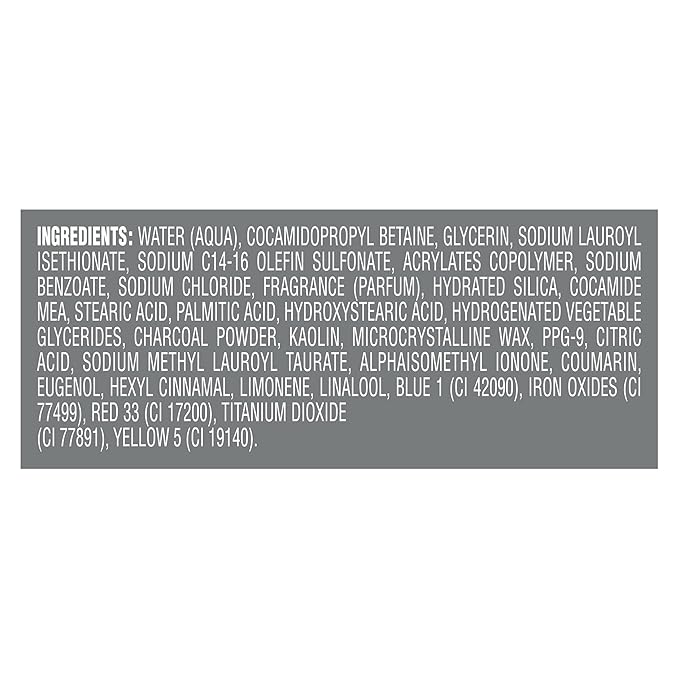 DOVE MEN + CARE Purifying Charcoal + Clay Body and Face Wash with 24-Hour Nourishing Micromoisture Technology Body Wash for Men, 13.5 oz (Pack of 6)