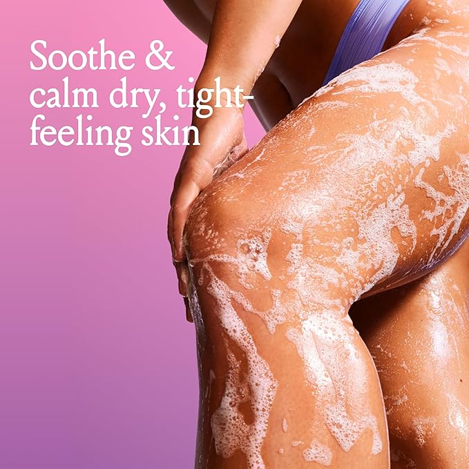 Billie Soothe Comforting Womens Body Wash, 18 fl oz, Calming Lavender Milk Scent, Vegan, Cruelty Free