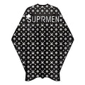 Barber Capes for Men Professional Haircut Capes with Snaps Salon Capes for Stylist -63"*56"(Black)
