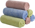 SINLAND Microfiber Face Towels Ultra Soft Facial Washcloths Face Cloth for Bath 12Inch x 12Inch 6 Pack