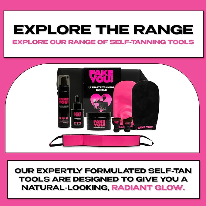 FAKE YOU! Back Tanning Applicator – Dual-Sided Back Tanner for Seamless Application – Reusable Back Applicator for Tanning Mousse - Perfect fot Fake Tan