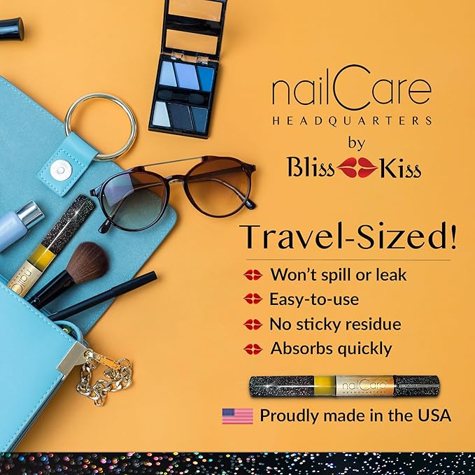 Nail Care Headquarters Simply Pure Cuticle Oil Pen for Nails - Nail Strengthener & Growth Serum for Damaged Nails, Hangnails w/Jojoba cuticle oil—Milk & Honey Fragrance