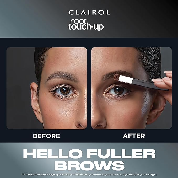 Clairol Root Touch-Up Temporary Concealing Powder, Black Hair Color, Pack of 3