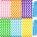 WILLBOND Heatless Wave Curlers Kit - 30 Spiral Hair Rollers, No Heat Hair Waver with 2 Styling Hooks for Multiple Hairstyles (50 cm)