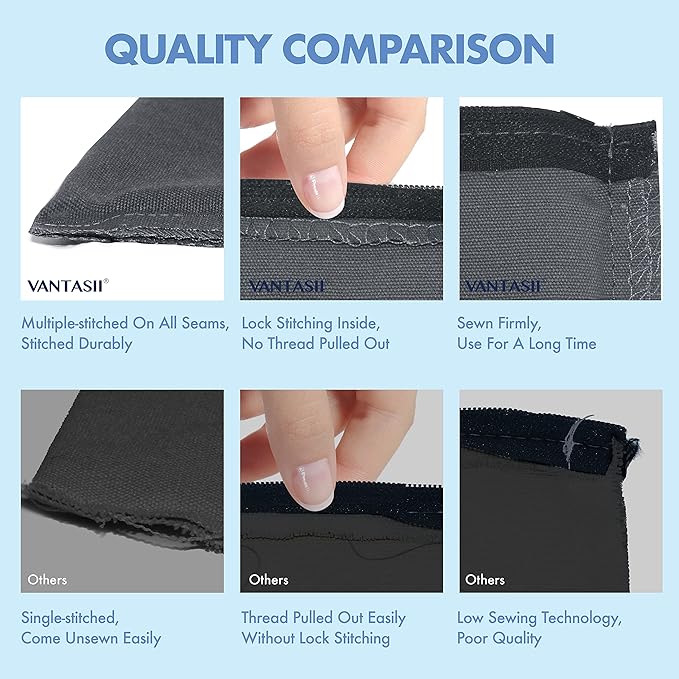 15 Pack Blank Cotton Canvas DIY Craft Zipper Bags Pouches Pencil Case for Makeup Cosmetic Toiletry Stationary Storage