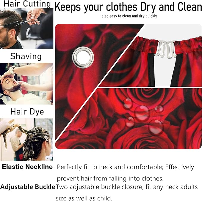 Stylish Barbershop Salon Barber Cape Haircut Cape Salon Apron Unisex Hair Cutting Apron for Men Women