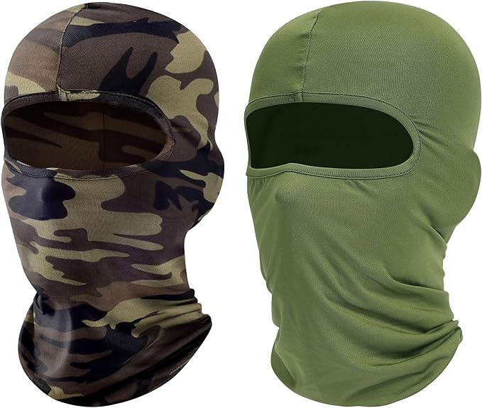 Ski Mask Balaclava Shiesty, 2 Pack Cold Winter Warm Windproof Motorcycle Neck Gaiter for Men/Women