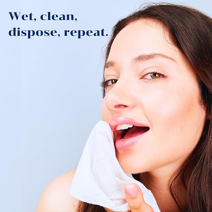 100 Compressed Towels Tablets - Biodegradable & Hypoallergenic - Face Towel - Travel & Makeup Remover Wipes - Hiking & Camping
