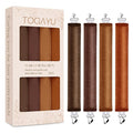 Heatless Curls Overnight Set - 4PCS Jumbo Velvet Hair Rollers to Sleep In, Soft Flexi Rods for No Damage Curls and Wave