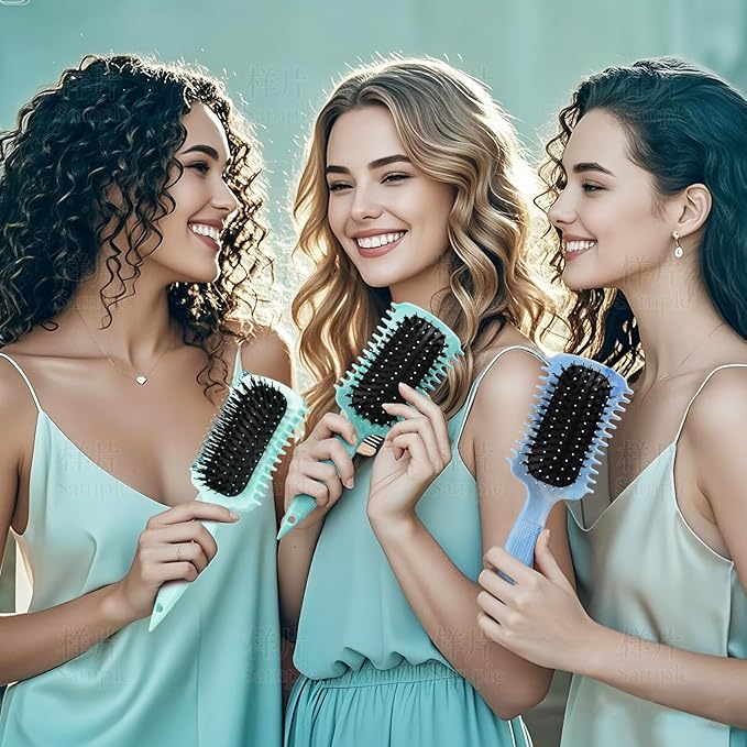 Curl Defining Brush, Curly Hair Brush Products for Effortlessly Detangling Shaping and Styling Women's Men's Curls on All Wet or Dry Hair Types, Reduces Frizz