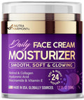 Face Moisturizer - Day & Night Face Cream - Collagen | Retinol | Hyaluronic Acid | Ceramides - Smooth, Soft & Glowing Skin - DD Cream for Women & Men - Dermatologically Tested - Made in USA 1.7 FL OZ