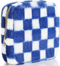 Sanitary Napkin Storage Bag, Period Bag for Teen Girls, Checkered Portable Menstrual Pad Pouch for Panty Liners, Tampon Storage Pouch for Women Ladies Daily Use Storage Purse Travel