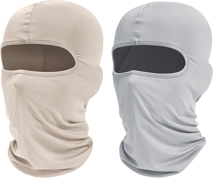 Ski Mask Balaclava Shiesty, 2 Pack Cold Winter Warm Windproof Motorcycle Neck Gaiter for Men/Women