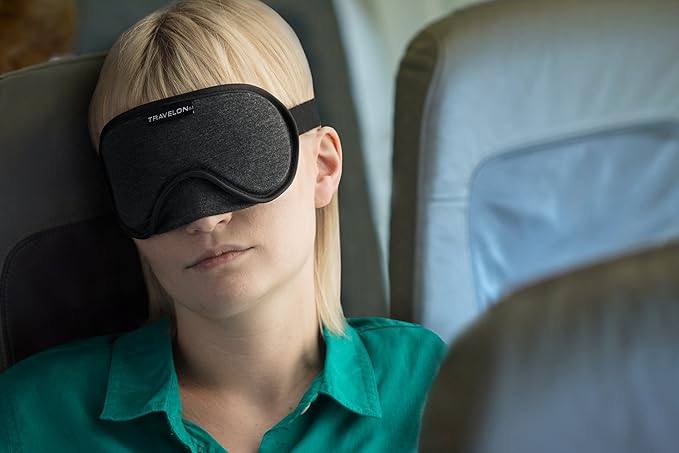 Travelon Travelon Cool Gel Eye Mask Eye Mask, Charcoal