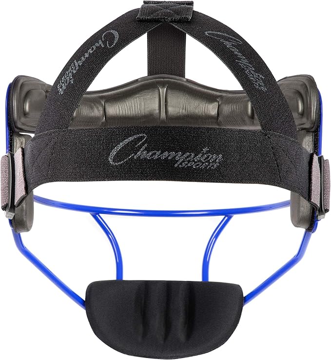 Champion Sports Steel Softball Face Mask – Durable Fielder’s Mask for Youth & Adults, Multiple Colors for Practice & Games