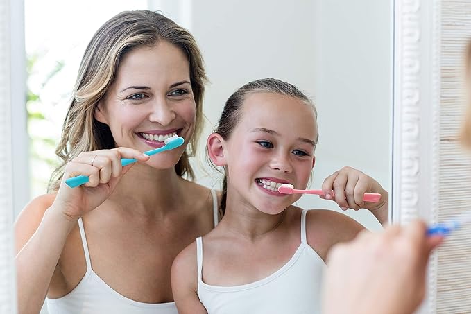 Extra Soft Toothbrushes For Adults, Nano Toothbrush 20,000 Ultra Fine Bristles for Sensitive Gums, Gentle Adult Toothbrush for Gum Care, Deep Cleaning Soft Brush, Pack of 4 Oral Care Brushes