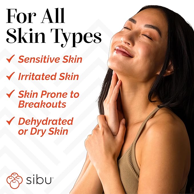 sibu Sea Buckthorn Polishing Facial Cleanser (4oz), Face Wash Made From Premium Himalayan Sea Berry Oil – Moisturizes Skin, Reduces Blemishes, Removes Make-up
