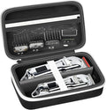 Case Compatible with Novah for Ufree for KIKIDO for GLAKER for FADEKING for GSKY for Romanda Professional Hair Clippers, Beard Trimmer Grooming Storage Holder for Hair Trimmers Set (Box Only)
