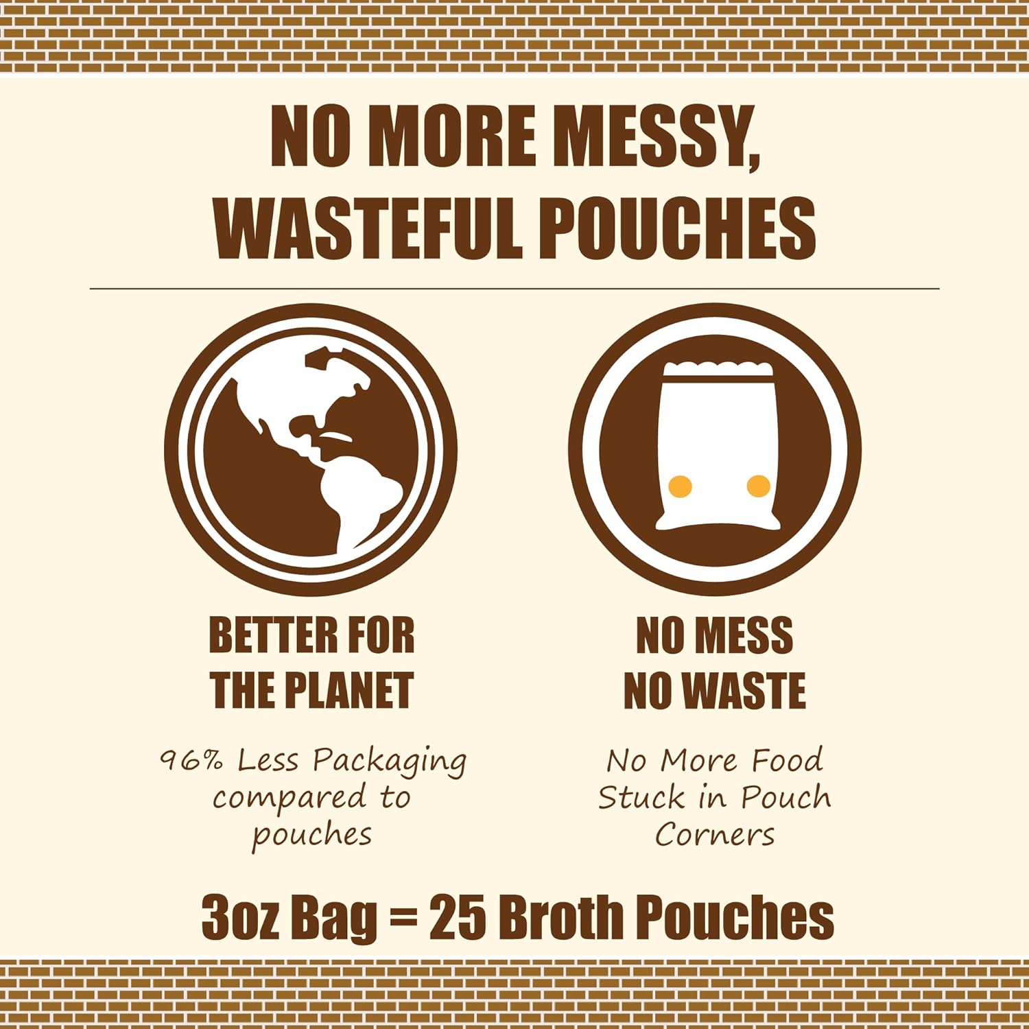 Whole Life Pet Bistro Bowls - Human-Grade Wet Food Toppers & Complement, Natural & Flavorful Broth, Instantly Hydrating Cat Snacks, Lickable Cat Treats, Just Add Water - Chicken & Tuna, 3 Oz