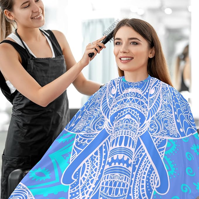 Stylish Barbershop Salon Barber Cape Haircut Cape Salon Apron Unisex Hair Cutting Apron for Men Women