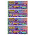 Mr. Pumice Purple PUMI Bar - Extra-Coarse, Pumice Stone for Feet Callus Remover, Pedicure Tools for Feet, Foot Scrubber for Dead Skin Remover, Foot Care, 4 Pack