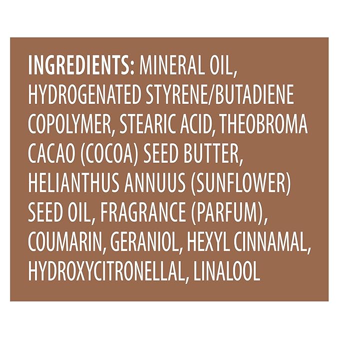Vaseline Intensive Care Cocoa Radiant Body Gel Oil with 100% Pure Cocoa Butter, 12 oz