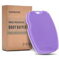 Silicone Body Scrubber - Anti Zinc Infused-Highly Elastic Bristles Exfoliating Body Scrubber for Shower Body,Cellulite Reduction,Blood Circulation - Purple