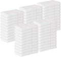 GREEN LIFESTYLE Bulk Washcloths 12x12 40 Pack - Face Towel, Wash Clothes for Body and Face - 100% Pure Cotton Wash Cloths for Your Body (White)
