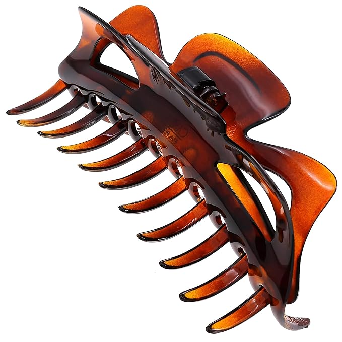 Camila Paris CP118 French Large Hair Clips for Women Thick Hair for Long Wavy Curly Hair, Girls Hair Claw Clips, Styling Big Hair Clip for Thick Hair, Strong Hold No Slip Grip Claw Clip Made in France