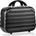 14-Inch Makeup Train Case Hardshell PC+ABS Travel Cosmetic Organizer, Makeup Storage Box for Toiletry Durable Portable Gifts for Women.